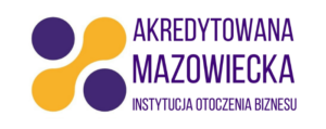 Logo Akredytowanej Mazowieckiej Instytucji Otoczenia Biznesu