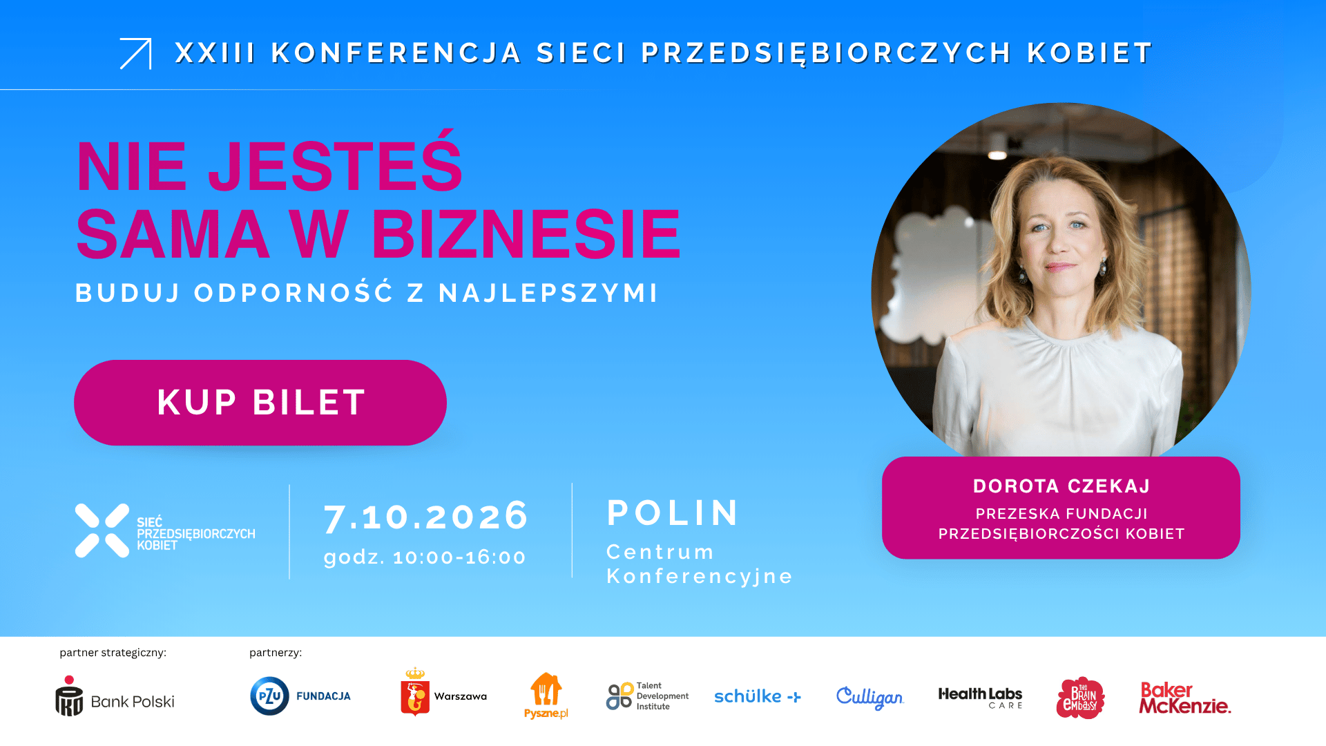 XXIII Konferencja: Nie jesteś sama w biznesie